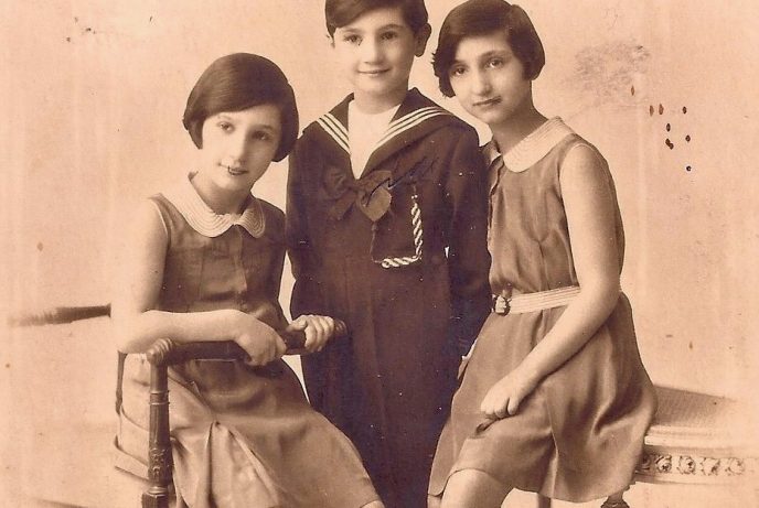Georges et ses soeurs 1930 2